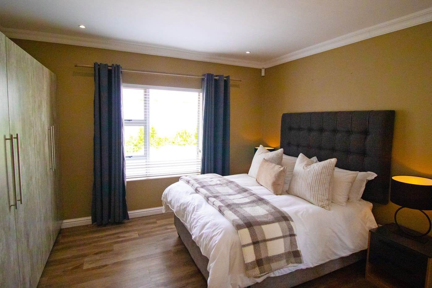 Bedroom in the St Francis home